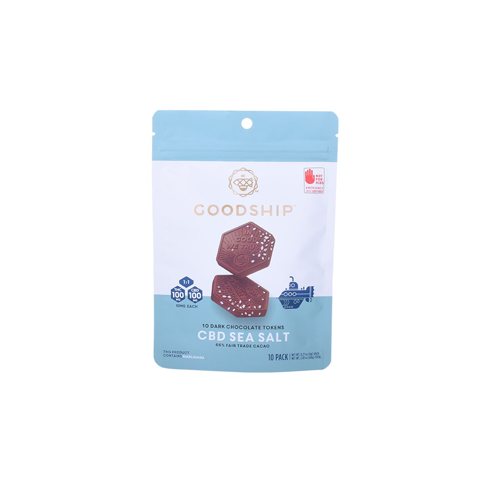 Heat Seal Stand Up Plastic Pouch Sachet