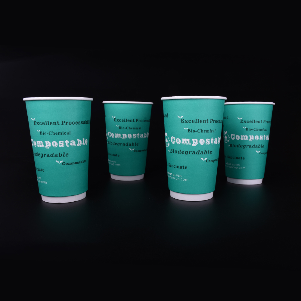 Customized Print Logo Compostable Food Grade Biodegradable Coffee Cup