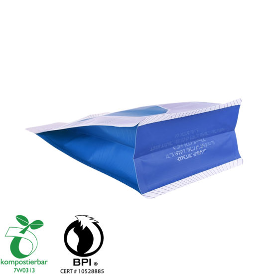 Food Grade Flat Bottom Plastic Bag 1kg Factory in China