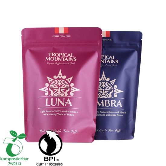 Whey Protein Powder Packaging Biodegradable Custom Printed Bean Bag Factory China