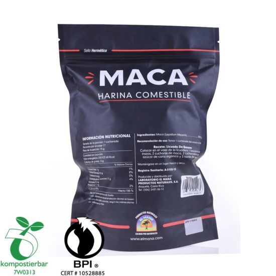 Gravure Printing Colorful Doypack Biodegradable Mylar Bag Manufacturer in China