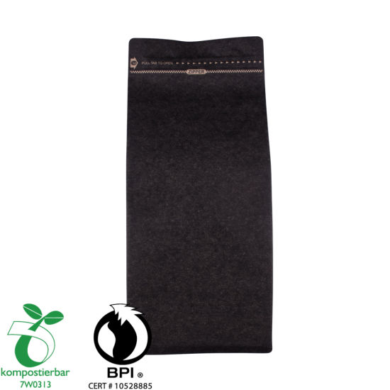 Whey Protein Powder Packaging Square Bottom 100% Biodegradable Bag Wholesale in China