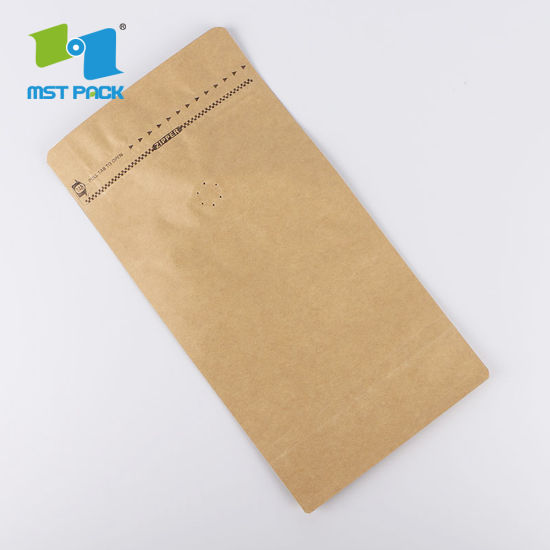 FDA Certifier Certifié Fabricant personnalisé Recycle Craft Papier en aluminium Foil de qualité Ziplock Ziplock UN VALLE BACES BIODEDABLE SAGS EMBORDAGE