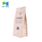 Eco Friendly 1kg 32oz Compostable Coffee Packaging Biodegradable Paper Zipper Bag with Valve
