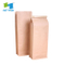 Eco Biodégradable Food Food Grade Proof Proodif Huzture Top Top Ugsing Valve Valve Papier d'emballage Coffee Emballage