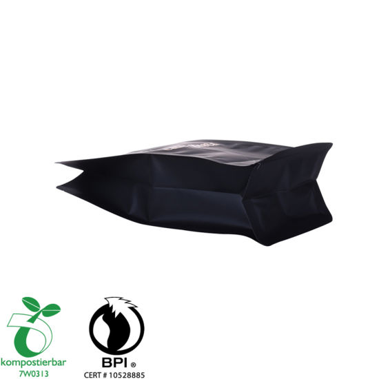 Zipper Box Bottom Plastic Food Packaging Bag Manufacturer China