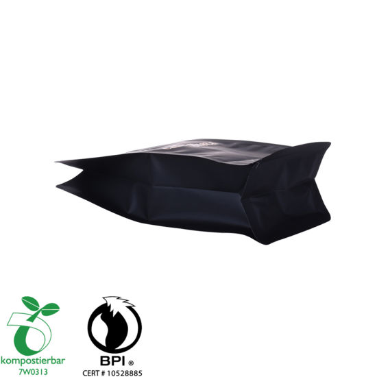 Custom Printed Compostable Plastic Bag One Way Valve Factory China