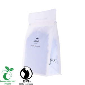 Food Grade Flat Bottom Corn Starch Pouch Supplier in China