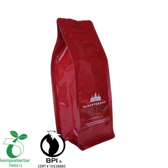 Heat Seal Flat Bottom Biodegradable Corn Plastic Bag Wholesale in China