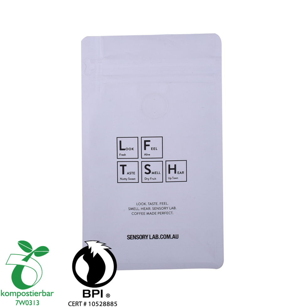 Plastic Zip Lock Clear Window Corn Starch Bag Factory China