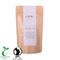 Eco Friendly Clear Window Stand up Tea Packaging Bag Wholesale From China