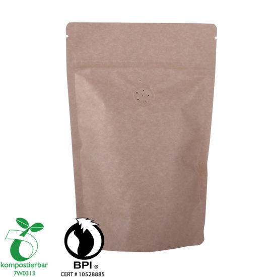 Gravure Printing Colorful Compostable Gusseted Coffee Bag Manufacturer From China