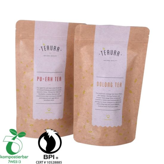 Recyclable Clear Window Zip Lock Coffee Bag Wholesale From China