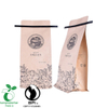 Resealable Ziplock Clear Window Coffee Bean Packaging Bag Supplier From China
