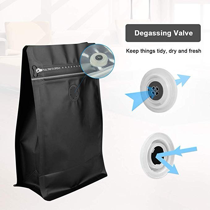 Custom-gedruckte ECO-freundlich-biologisch-kompostierbare Tea-Kaffee-Plastik-Zipper-Flat-Bottom-Packaging-Bag
