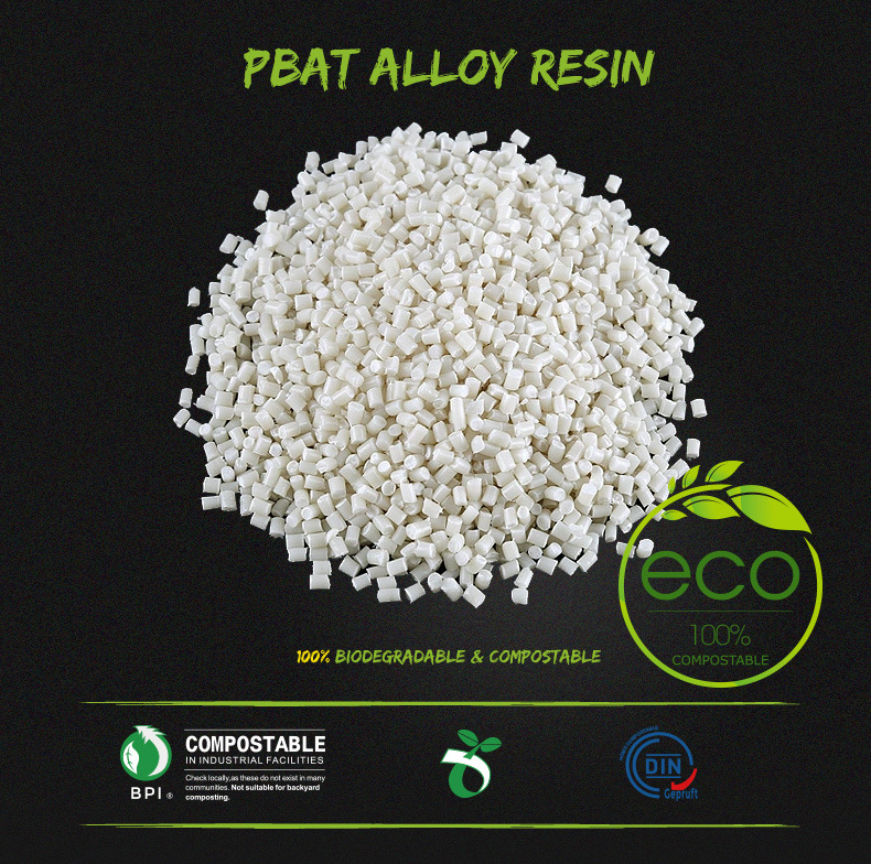 100% biologisch abbaubare und kompostierbare weiße Masterbatch für Film
