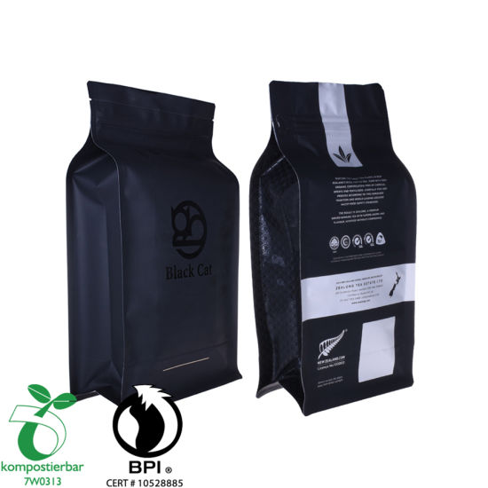 Wholesale Square Bottom Green Tea Pouch Manufacturer China