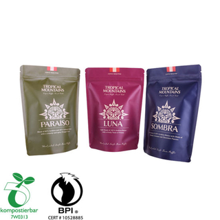 Food Ziplock Compostable Coffee Cup Packaging Factory in China
