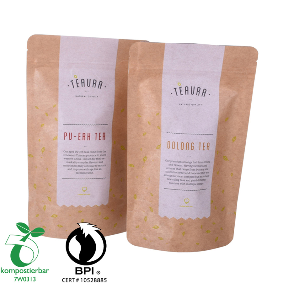 Ziplock Side Gusset Coffee Bag with One Way Valve Factory China