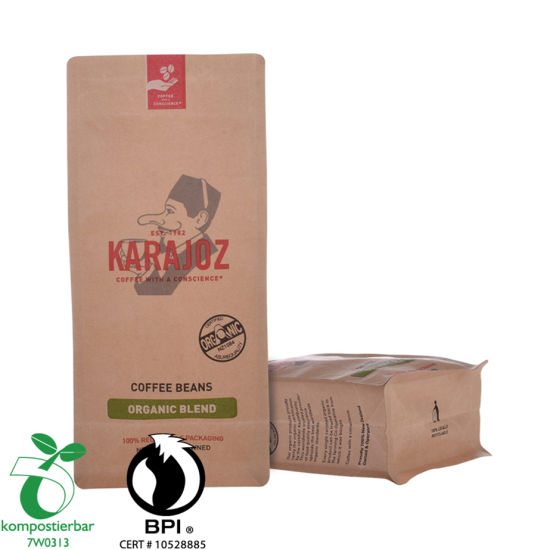 Plastic Zip Lock Yco White Kraft Coffee Bag Manufacturer in China