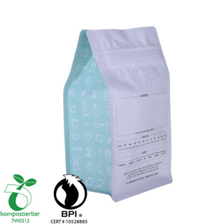 Ziplock Square Bottom Plastic PLA Wholesale in China