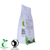 Food Ziplock Block Bottom Coffee Packaging Paper Supplier in China