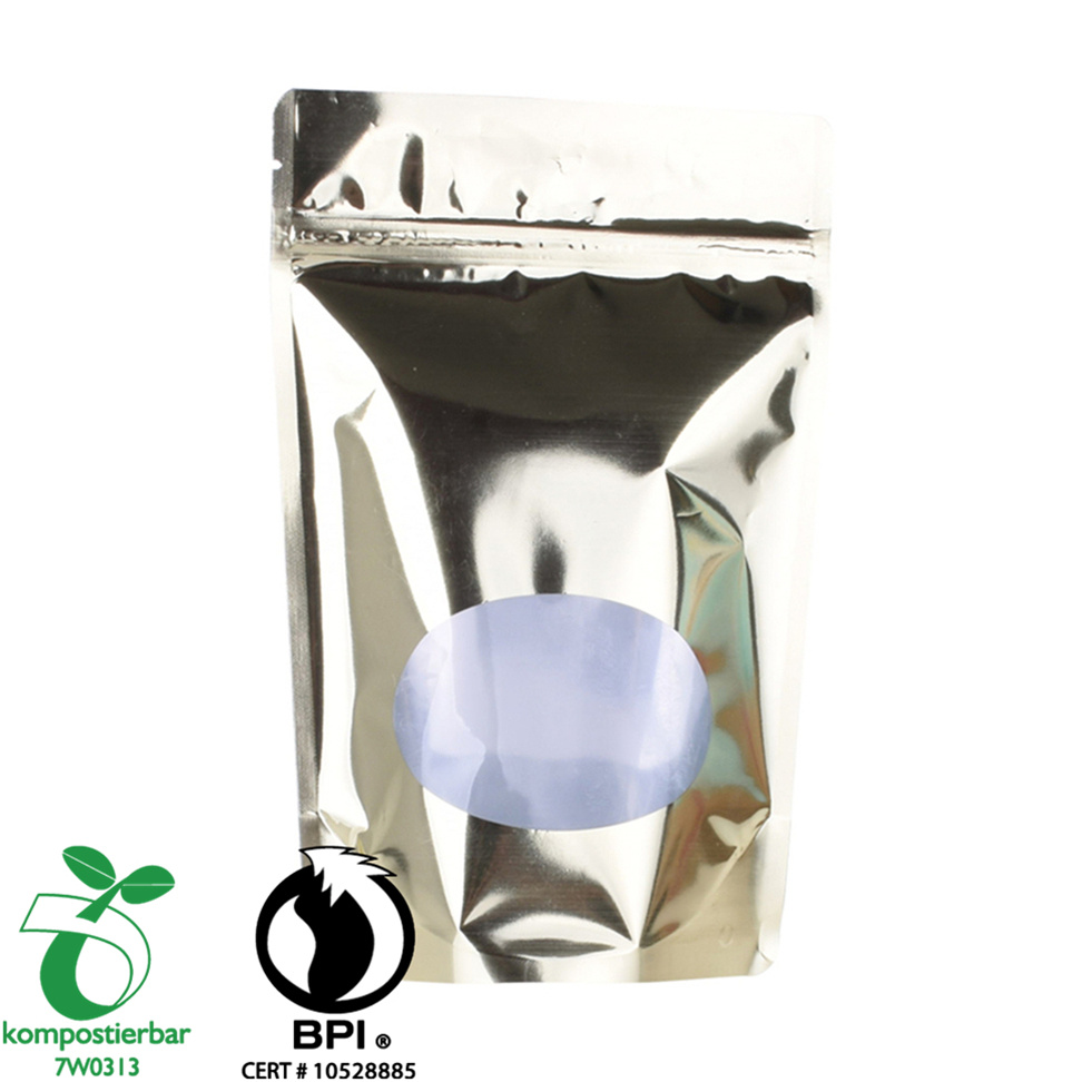 Good Seal Ability Clear Window Eco Pack Bag Manufacturer in China