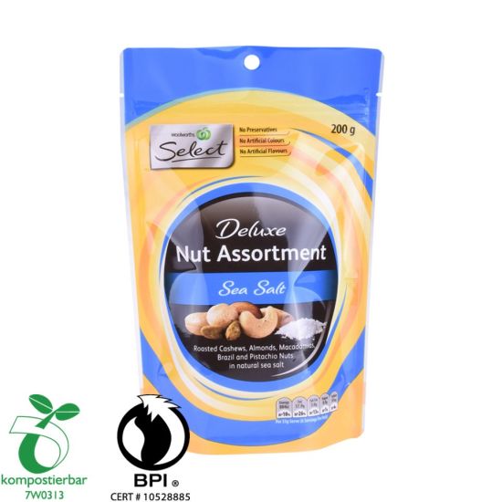 Food Ziplock Clear Window Eco Bag Print Manufacturer in China