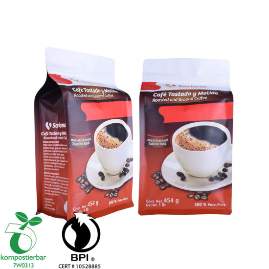 Reusable Clear Window Coffee Bag Sticker Factory From China