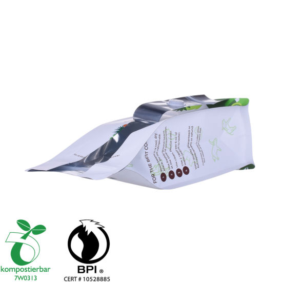 Eco Square Bottom Corn Starch Based Biodegradable Bag Manufacturer in China