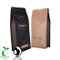 Custom Printed Block Bottom Tin Tie Coffee Bag Supplier in China