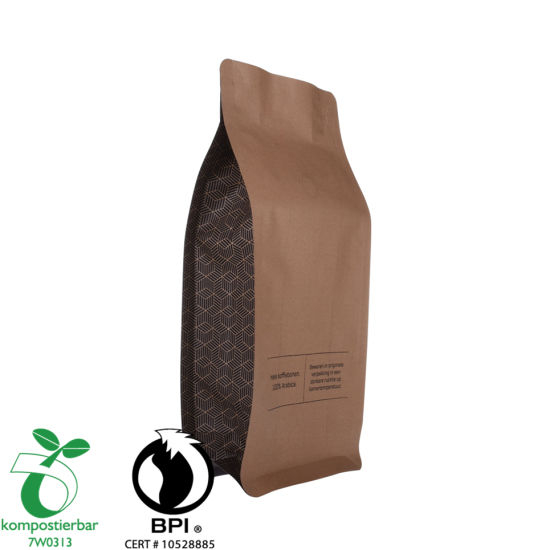Food Grade Flat Bottom Compostable Packaging Wholesale in China