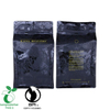 Food Ziplock Block Bottom Coffee Powder Packaging Bag Factory in China