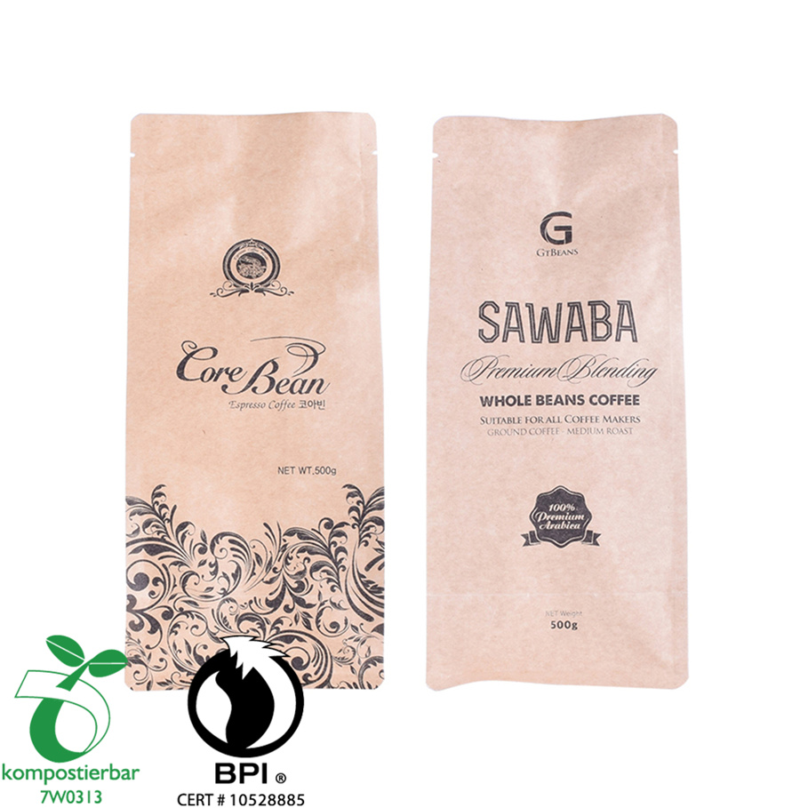 Eco Box Bottom Organiczna pusta torba herbaty z Chin