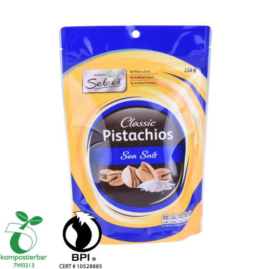 Food Ziplock Clear Window Eco Bag Print Manufacturer in China