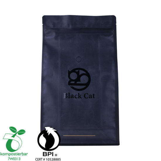 Plastic Zip Lock Block Bottom Drip Coffee Packaging Factory in China