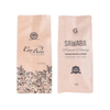 Craft Paper Printed Compostable Zipper Lock Packaging Biodegradable Coffee Bag