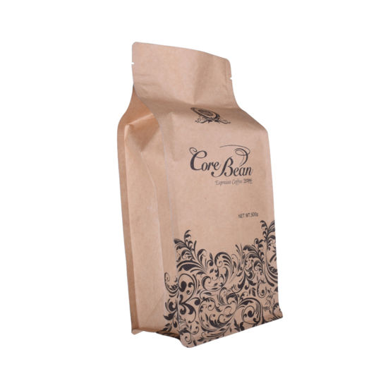 100% Natural Dired Food Packaging PLA Made Biodegradable Coffee Bag