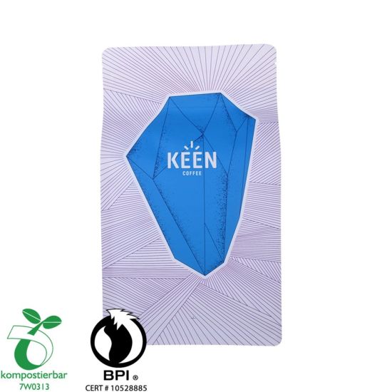 Wholesale Square Bottom Green Tea Pouch Manufacturer China