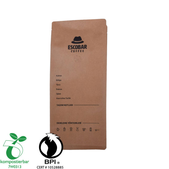 Eco Doyypack Paper Cafeting Packaging latas Fabricante China