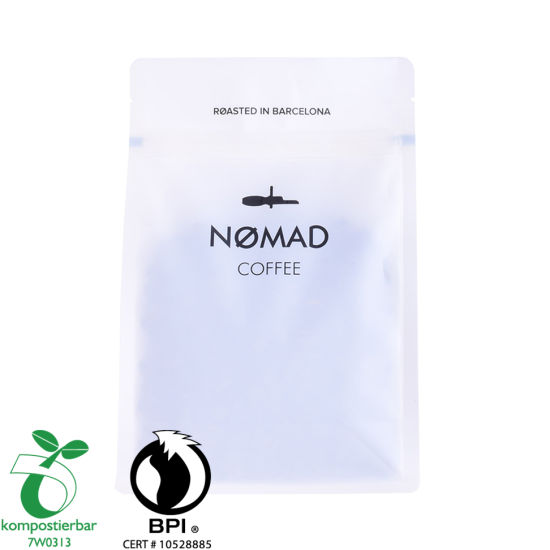 Food Grade Flat Bottom Corn Starch Pouch Supplier in China