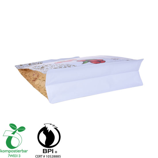 Custom Printed Block Bottom Wholesale Biodegradable Compostable Bag Factory in China