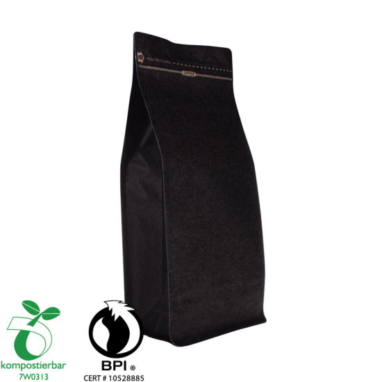 Saco compostável OEM para China de fábrica de café