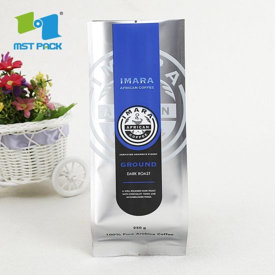 THAUX JOINT CUSTANT LOGO IMPRESSION ALIMENTATION DU MATÉRICE BIODÉDABLE LAMINÉE CADE GUSSET ALUMINUM FOIR SAG COMPOSTABLE SAC pour l'emballage du café