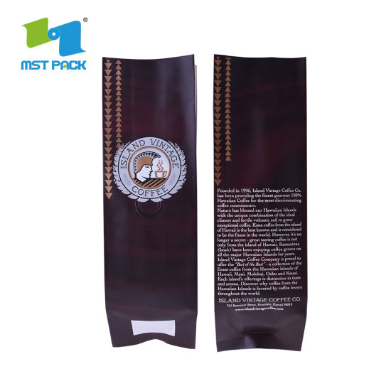 Großhandel kompostierbare Custom Custom Private Label Food Grade Eco biologisch abbaubare Mini -Kaffeebohnen -Verpackungstaschen mit Druckschock