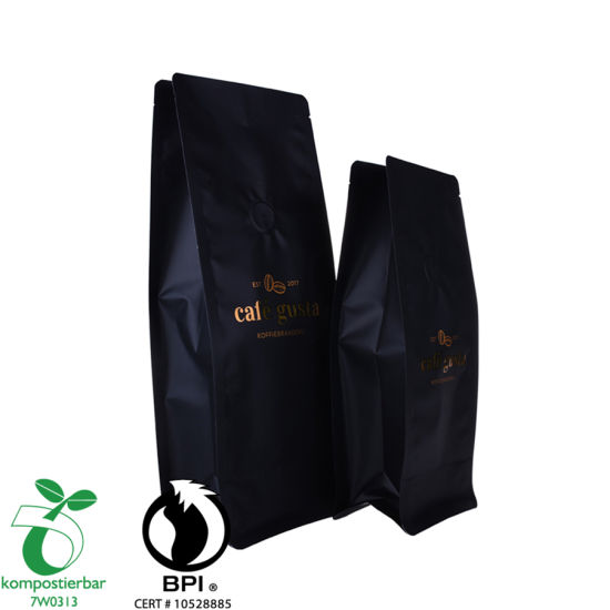 Custom Printed Block Bottom Seal King Plastic Bag Factory China