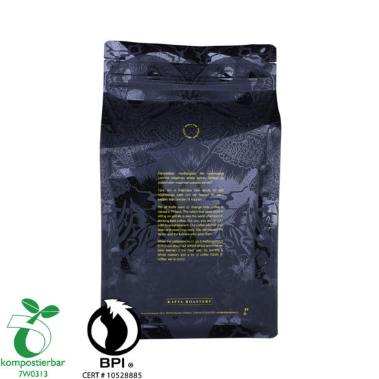 Reusable Round Bottom Instant Coffee Bag Packaging Supplier in China
