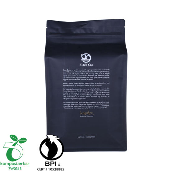 Good Seal Ability Square Bottom Coffee Bag Label Supplier From China
