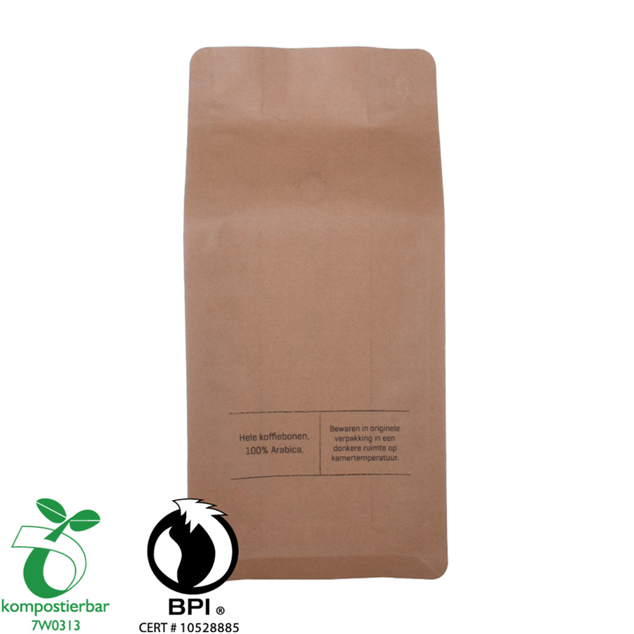Makanan Ziplock Square Bottom Coffee Bag Factory dari China