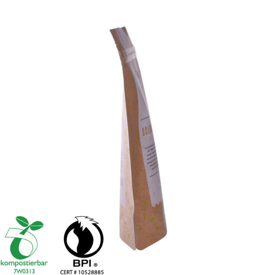 Recyclable Kraft Paper Standing Pouch Coffee Factory From China